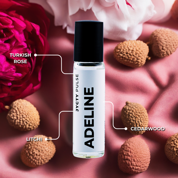 ADELINE long-lasting fruity floral perfume oil 10ml roll-on