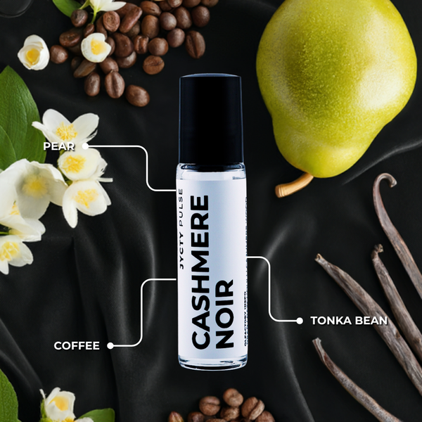 CASHMERE NOIR long-lasting cashmere vanilla perfume oil 10ml roll-on