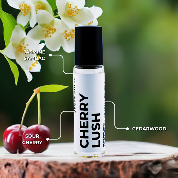 CHERRY LUSH long-lasting cherry gourmand perfume oil 10ml roll-on