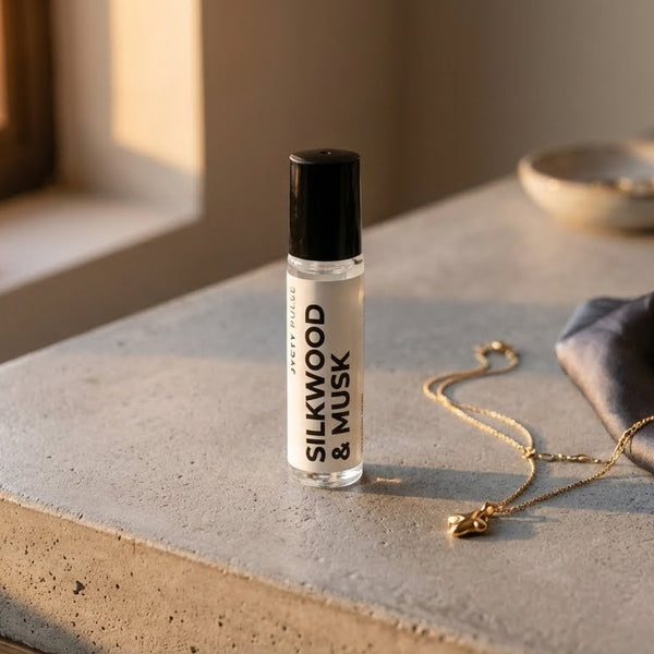 perfume oil that lasts forever. Silkwood & musk. JYCTY amazing smell